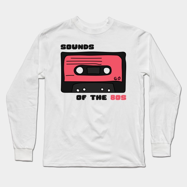 Sounds of the 80s Long Sleeve T-Shirt by abstractsmile